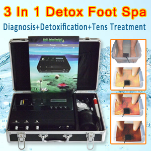 3 in 1 Detox foot spa(Diagnosis+Detoxification+Tens Treatment)