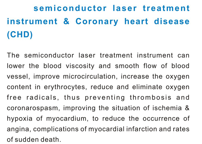 The latest semiconductor laser therapy apparatus