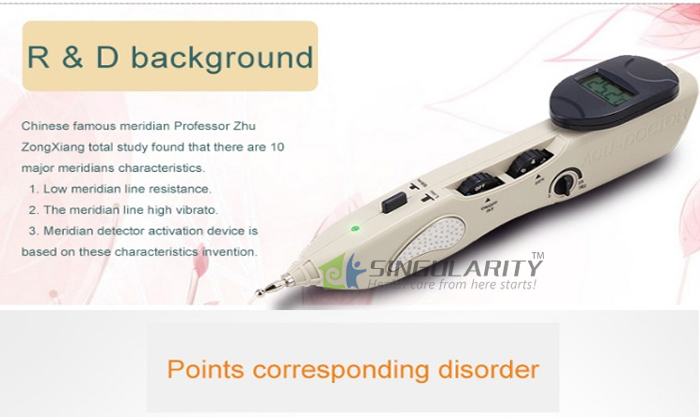 Latest Acupuncture Pen,Chinese Automatic search and cure acupuncture point detector