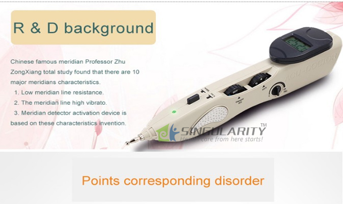 2015 Acupuncture Pen,Chinese Automatic search and cure acupuncture point detector