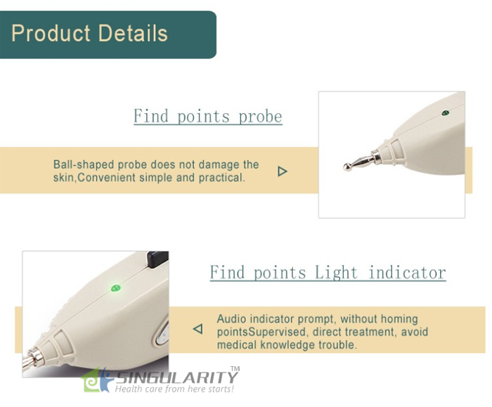 Latest Acupuncture Pen,Chinese Automatic search and cure acupuncture point detector