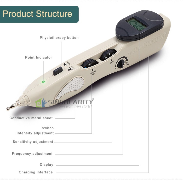 Latest Acupuncture Pen,Chinese Automatic search and cure acupuncture point detector