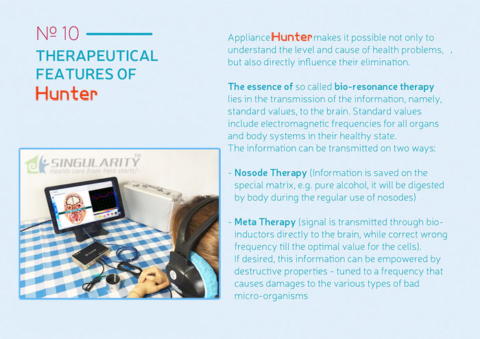 The 3 In 1 Metatron 4025 Hunter Bioresonance Machine