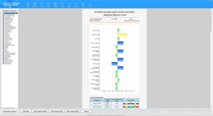 The latest Quantum Analyzer Therapy Version