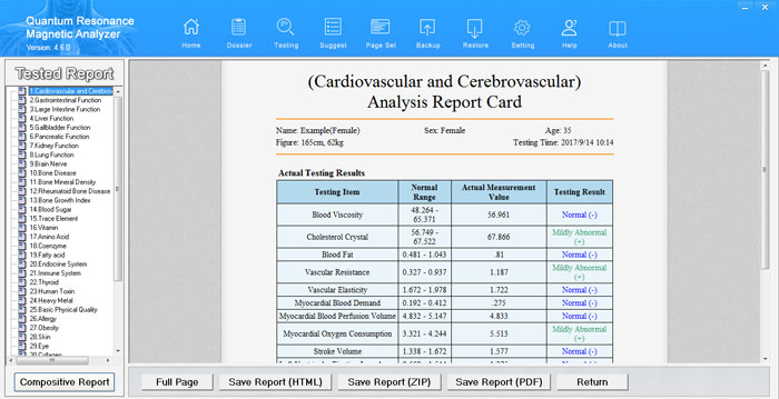 The latest Quantum Analyzer Therapy Version