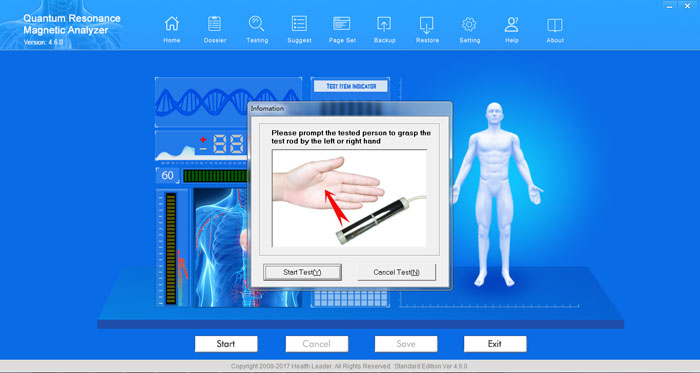 The Latest quantum magnetic resonance analyzer