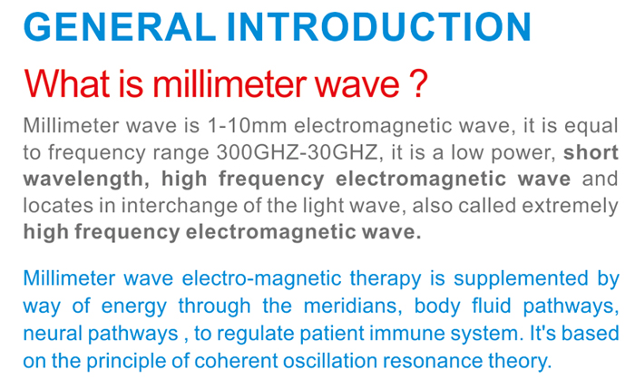 The Latest Millimeter Wave Therapy Instrument - Cancer And Diabetes Healing