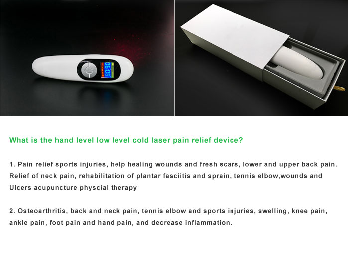 Handy Level Cold Laser Pain Relief Device