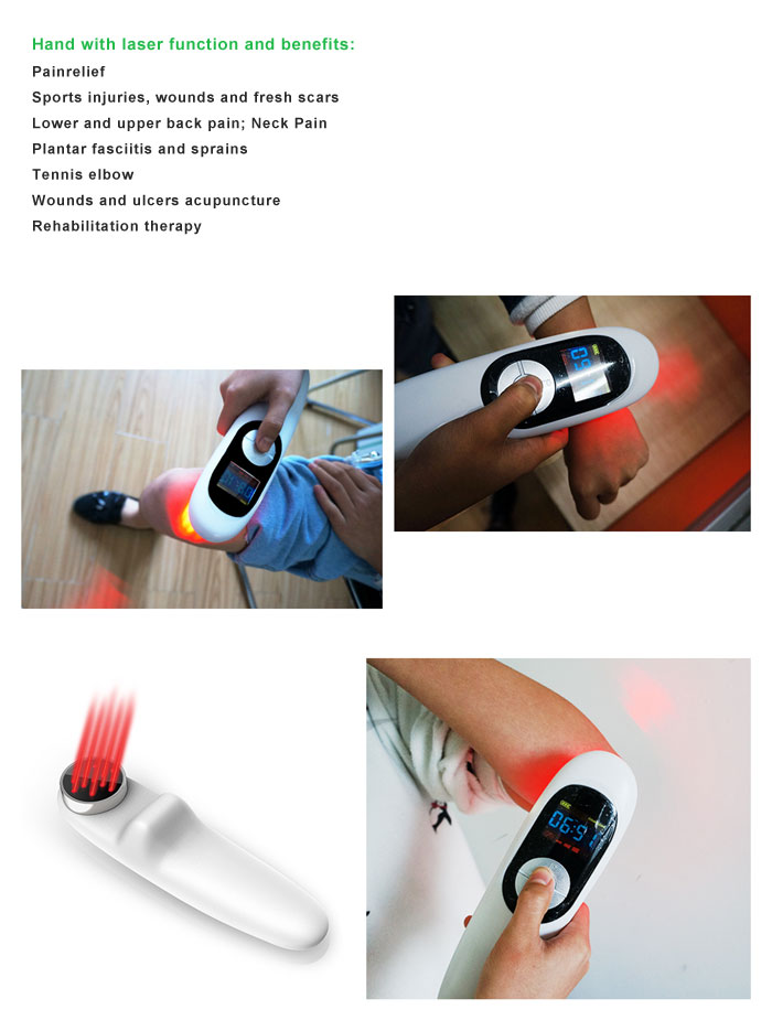 Handy Level Cold Laser Pain Relief Device