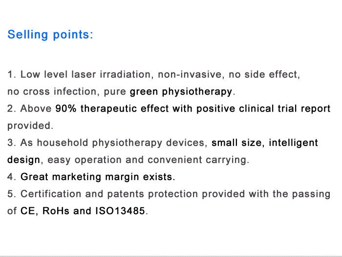 The low level laser therapeutic apparatus