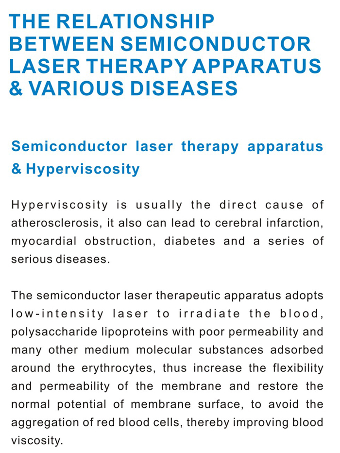 The semiconductor laser therapy apparatus