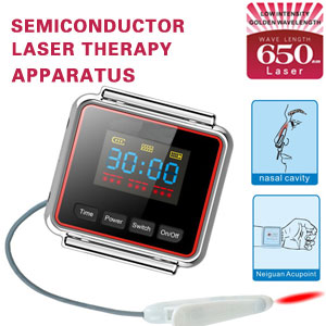 The semiconductor laser therapy apparatus