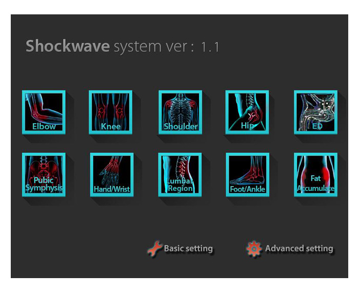 The New Shock Wave Tharapy Machine