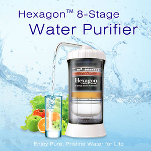 NEW!!  Hexagon™ 8 Stage Water Purifier