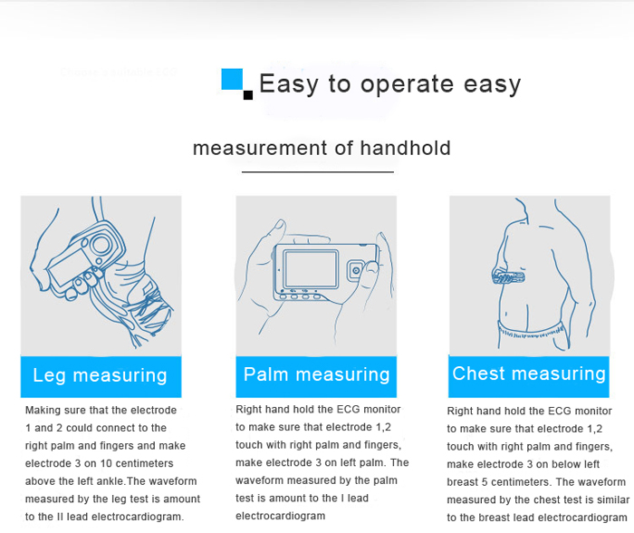 Heal Force Easy ECG Monitor - For Your Health