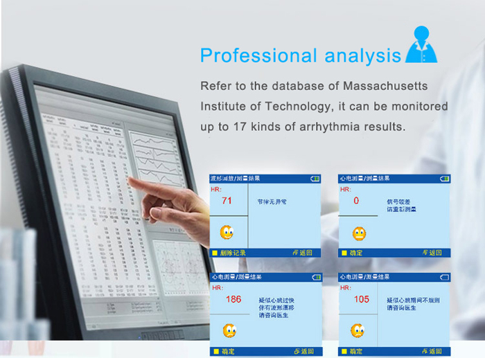 Heal Force Easy ECG Monitor - For Your Health