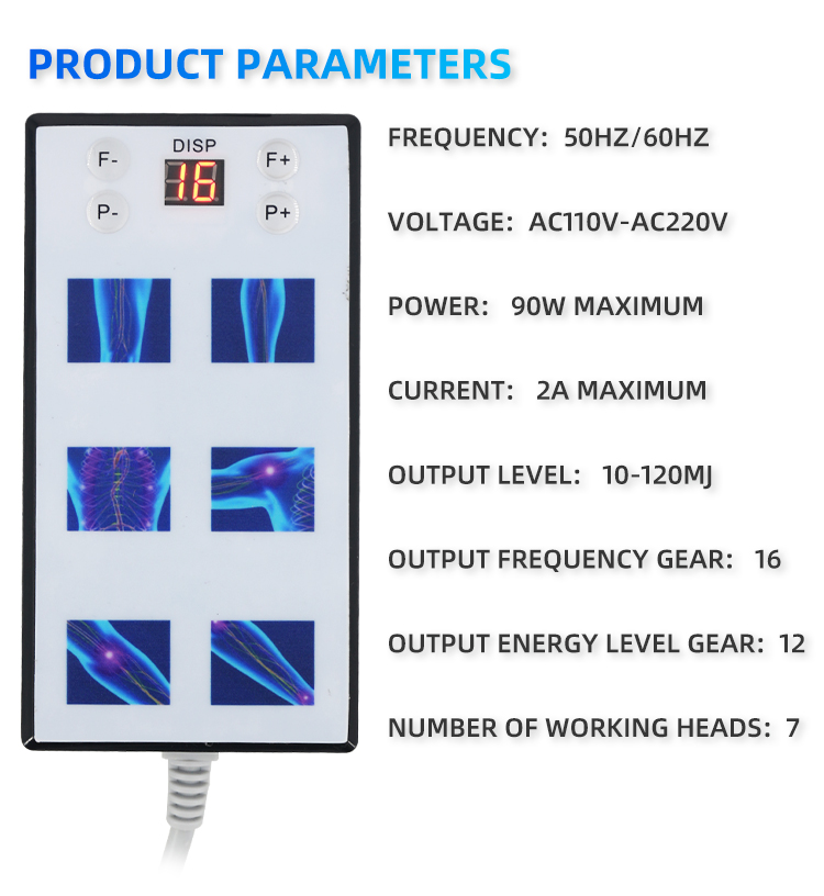 New Portable Shock Wave Physiotherapy Machine for Pain Relief ED Treatment Erectile Dysfunction