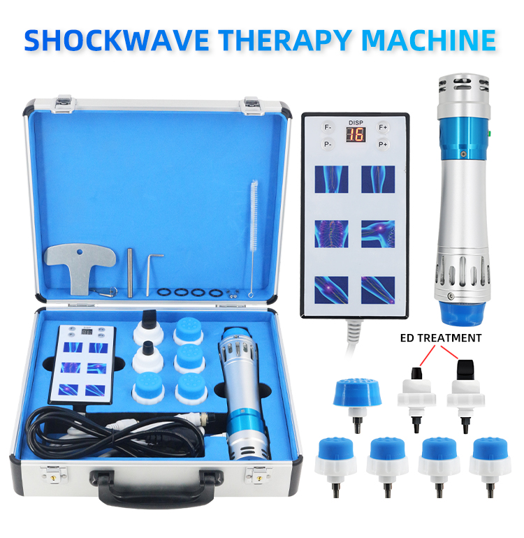 New Portable Shock Wave Physiotherapy Machine for Pain Relief ED Treatment Erectile Dysfunction