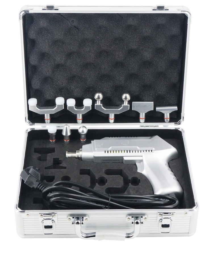 New 1500N 30 Levels 8 Heads Replaceable Electric Chiropractic Tools Spine Adjusting Gun For Cervical Massage Instrument