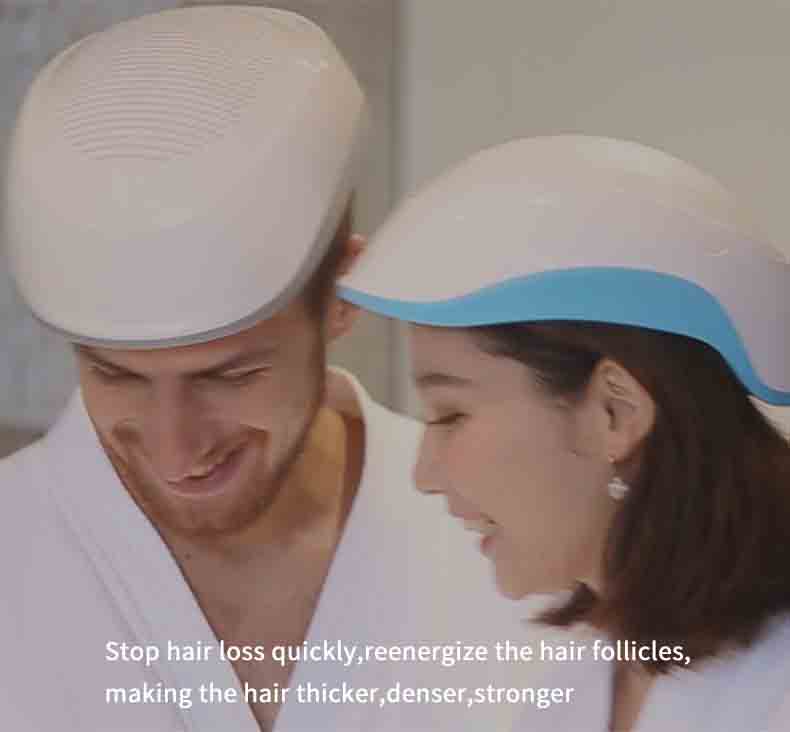 Laser Hair Growth Helmet Device Hair Loss Prevent Promote Hair Regrowth Cap